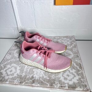 Adidas Pink Sneakers Lightweight Breathable Design